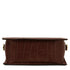 Croque - Croc print leather handbag